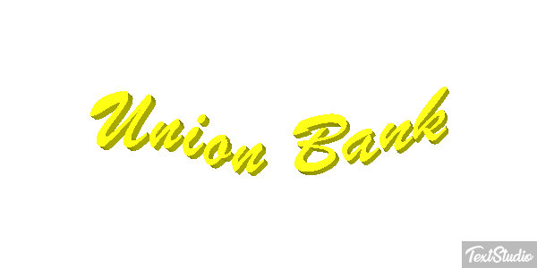 Uñion Bank Efeito do texto