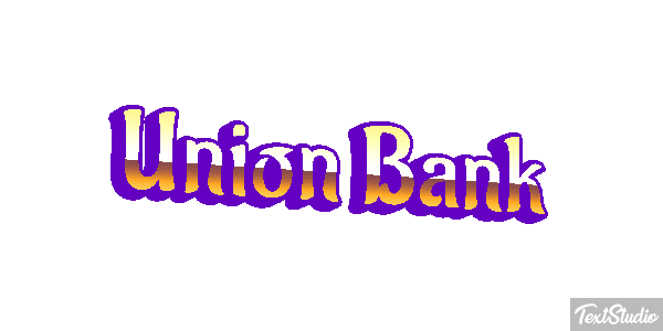 Uñion Bank Efeito do texto