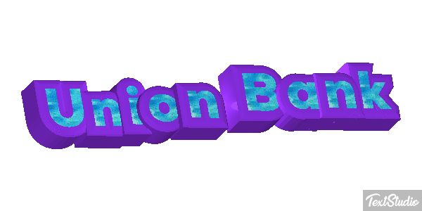 Uñion Bank Efeito do texto