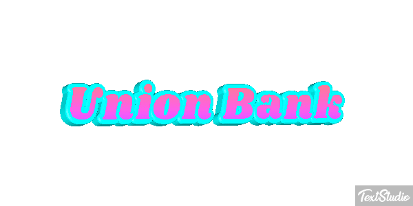 Uñion Bank Efeito do texto