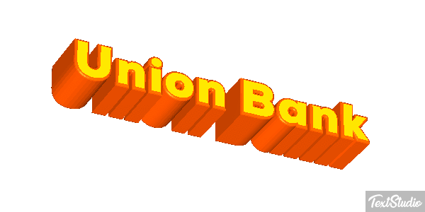 Uñion Bank Efeito do texto