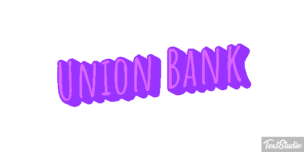 Uñion Bank Efeito do texto