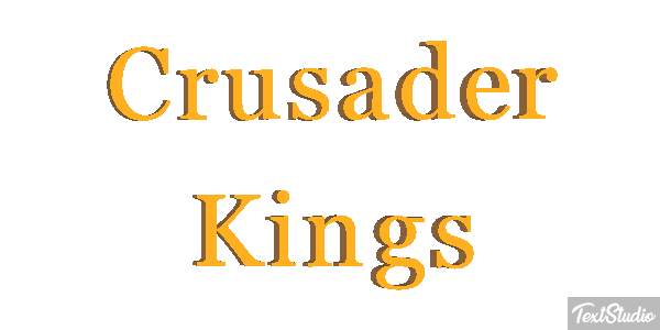 Crusader Kings Text effect