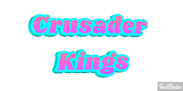 Crusader Kings Text effect