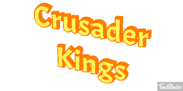 Crusader Kings Text effect