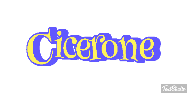 Cicerone Effetto testo