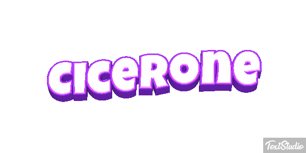 Cicerone Effetto testo