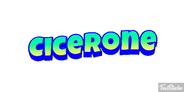 Cicerone Effetto testo