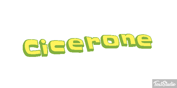 Cicerone Effetto testo