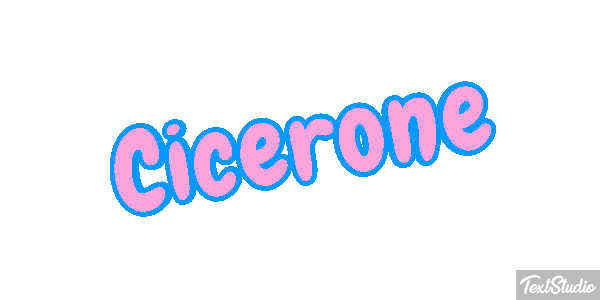 Cicerone Effetto testo
