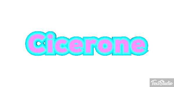 Cicerone Effetto testo