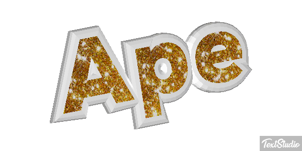 Ape Text effect