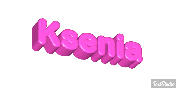 Ksenia Efekt tekstowy