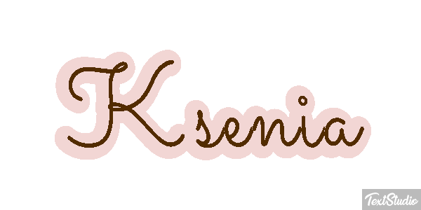 Ksenia Efekt tekstowy