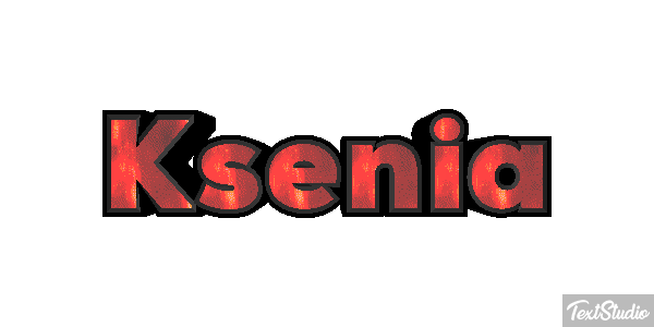 Ksenia Efekt tekstowy