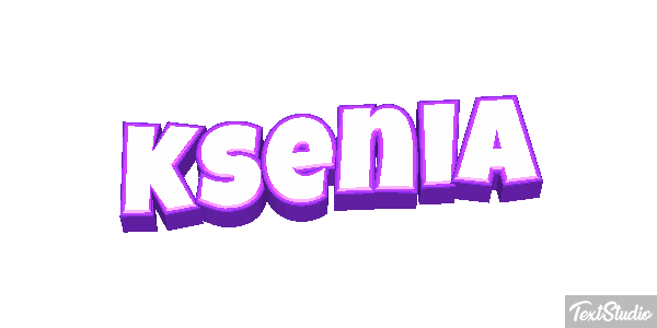 Ksenia Efekt tekstowy