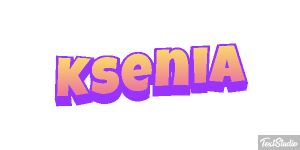 Ksenia Efekt tekstowy