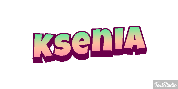 Ksenia Efekt tekstowy