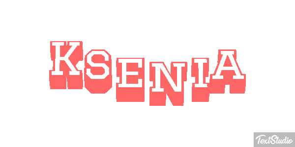 Ksenia Efekt tekstowy