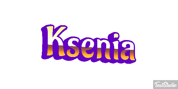 Ksenia Efekt tekstowy