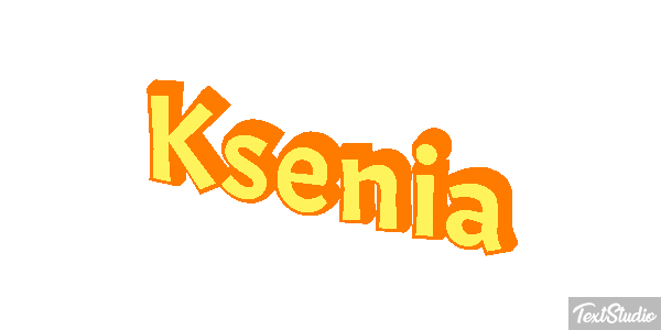 Ksenia Efekt tekstowy