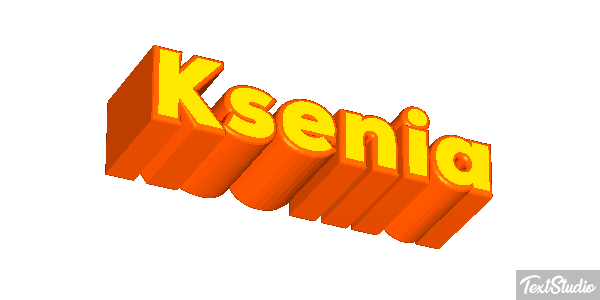 Ksenia Efekt tekstowy