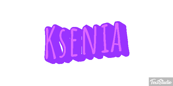 Ksenia Efekt tekstowy