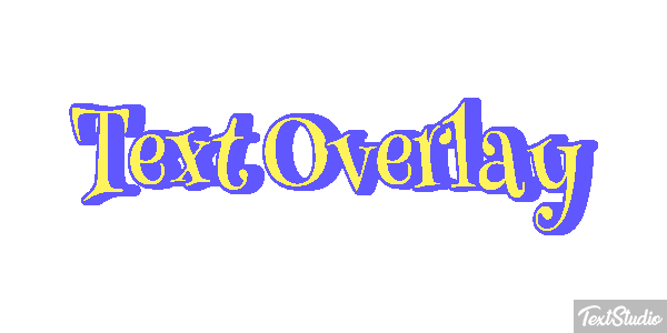 Text Overlay Effetto testo