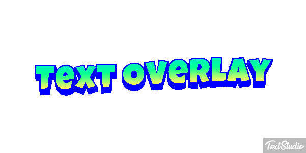 Text Overlay Effetto testo