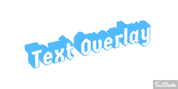 Text Overlay Effetto testo