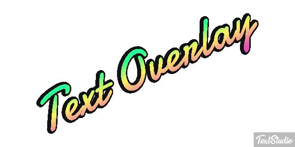Text Overlay Effetto testo