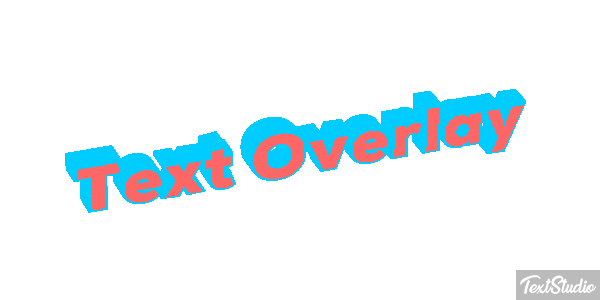 Text Overlay Effetto testo