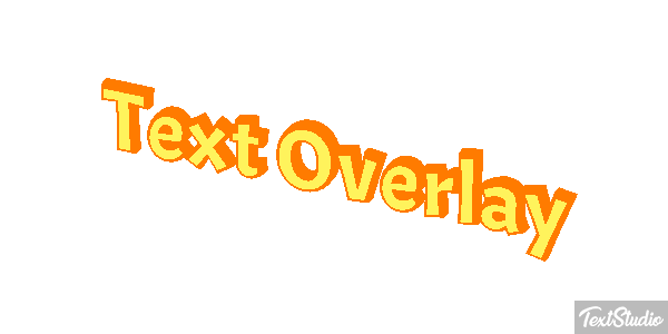 Text Overlay Effetto testo
