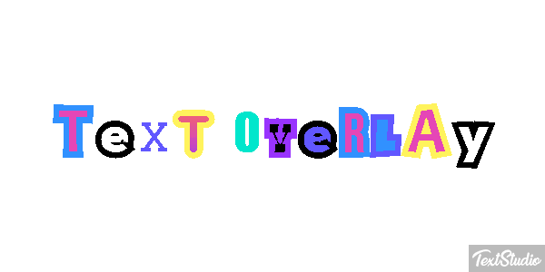 Text Overlay Effetto testo