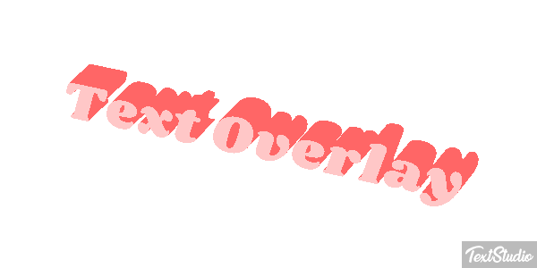 Text Overlay Effetto testo