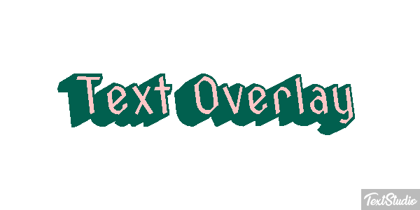 Text Overlay Effetto testo