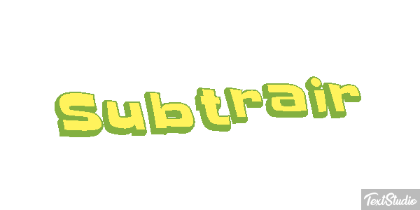 Subtrair Efeito do texto