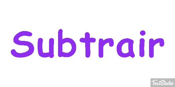 Subtrair Efeito do texto