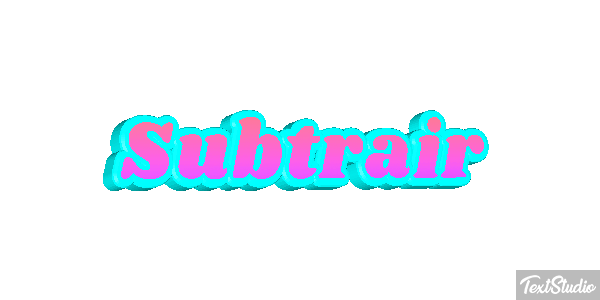 Subtrair Efeito do texto