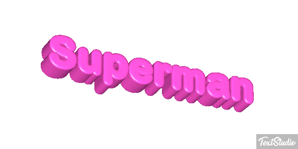 Superman Текстовый эффект