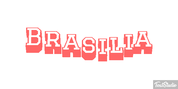 Brasilia Efecto de texto