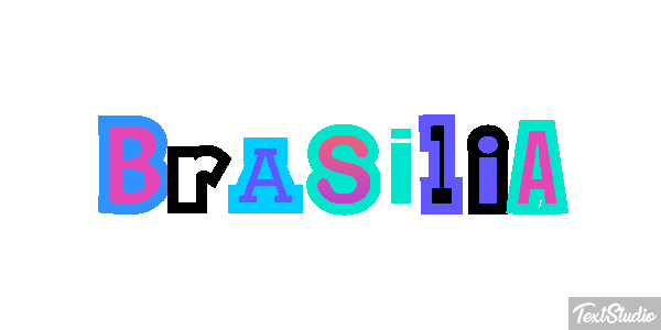 Brasilia Efecto de texto