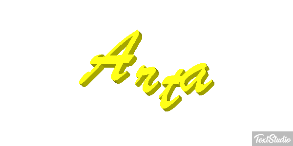 Arta Text effect