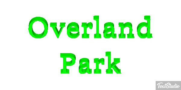 Overland Park Texteffekt