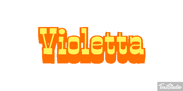 Violetta Efekt tekstowy