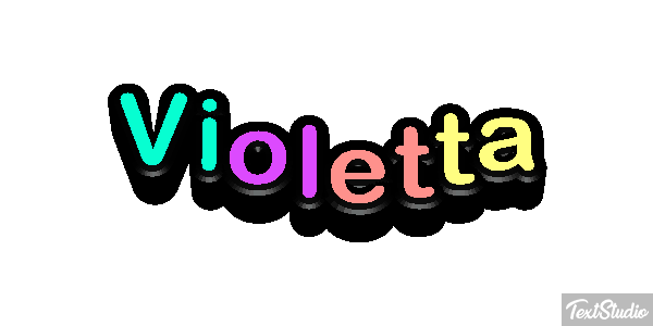 Violetta Efekt tekstowy