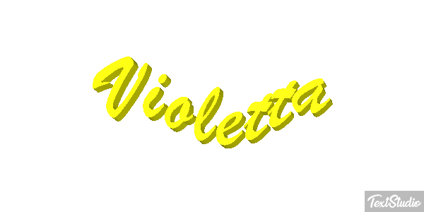 Violetta Efekt tekstowy