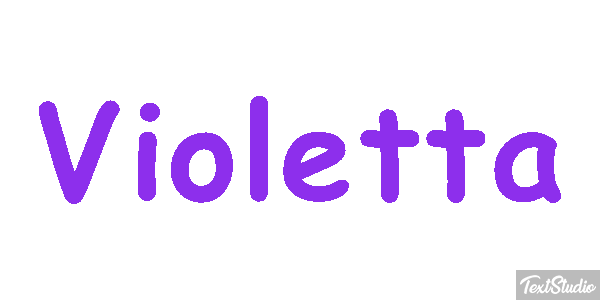 Violetta Efekt tekstowy