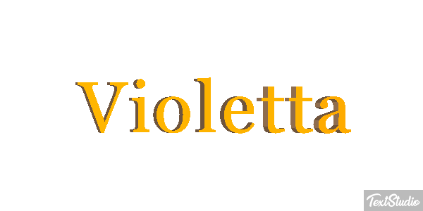 Violetta Efekt tekstowy
