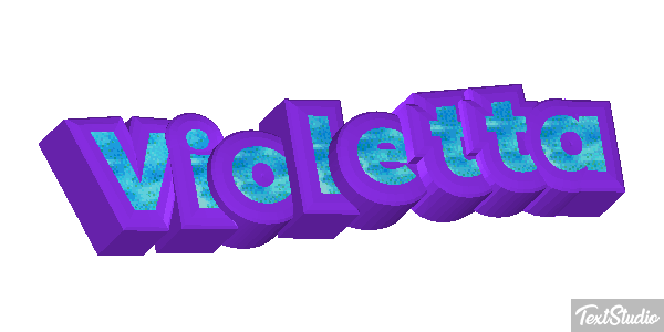 Violetta Efekt tekstowy